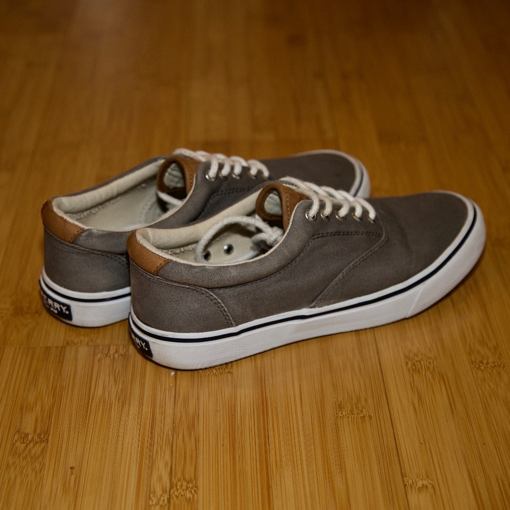 Sperry Top-Sider Canvas Shoes - Grey Color - Men's